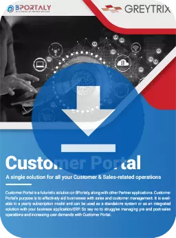 Customer Portal Brochure Download