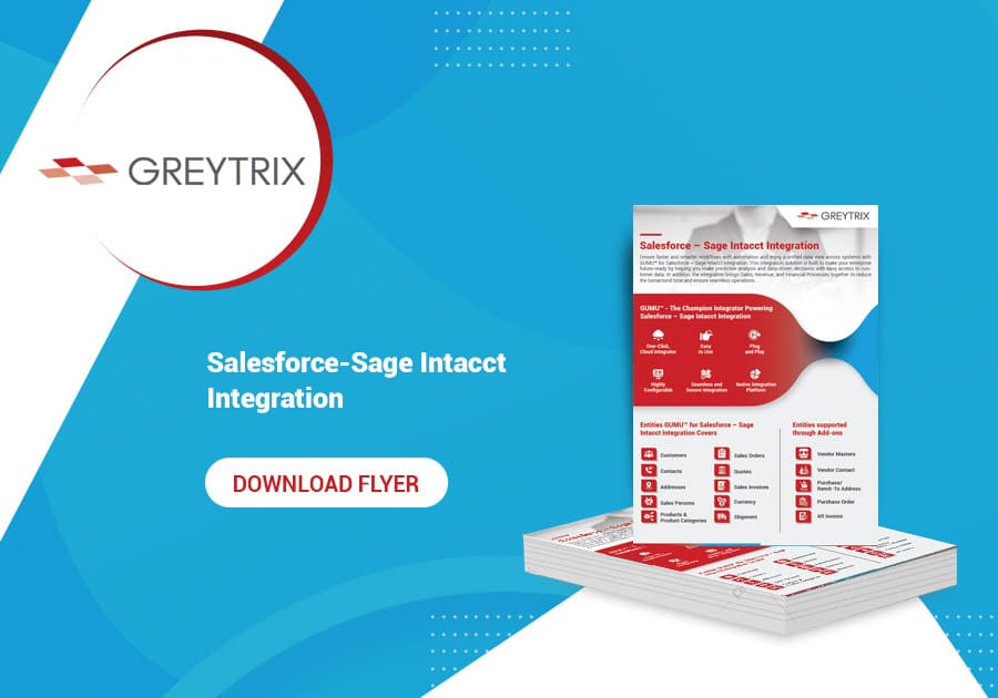 Salesforce-Sage Intacct flyer page